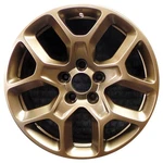 Wheel Rim Jeep Renegade 17 2015-2018 5XA65MAAAA 6RW34MAAAA Oem Bronze 9148 Remanufactured. Price: $213.00.