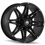 Mayhem 8090 Rampage 18X9 8X180 +18MM Matte Black Wheel Rim 18" Inch New. Price: $284.99.