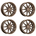 Katana KR10 20X8.5 5X114.3 +40MM Matte Bronze Alloy Wheel Rim 20" Inch New. Price: $1240.00.