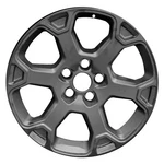For Toyota RAV4 20-21 Alloy Factory Wheel 6 I-spoke Black Matte 18X7 Used. Price: $276.71.