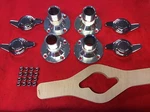 Triumph Wire Wheel Conversion Adaptor Kit TR3 TR4 TR5 TR6 TR250 Hubs New. Price: $403.61.