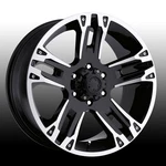 Ultra 234/235 Maverick Machined Black 17X8 6X5.5 0MM (234-7883B) New. Price: $224.40.
