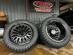 22" Arena A121 Monarch 8X200 Dually Wheel 35125022 Tires Ford F350 /ram 3500 New. Price: $4800.00.