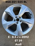 2021 2022 2023 2024 2025 Audi SQ5 Wheel Rim 20X8 Used Oem 80A601025BL. Price: $210.00.