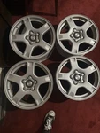 1997-1999 Chevrolet Corvette C5 Silver Wheel Set Rims Oem 18X9.5-17X8.5 Original Used. Price: $499.00.