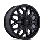 20X8.25 Fuel Off-road D875 Flux Black Brushed Dually Front Wheel 8X210 (104MM) New. Price: $460.00.