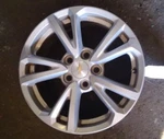 2016-17 Chevrolet Equinox Wheel 17X7 5 Double Spoke Opt Rvf Oem Fast Shipping Used. Price: $89.99.
