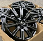 21 Lexus LX570 Factory Oem Rims Wheels Gloss Black Genuine 74341 Set Rare New. Price: $1798.00.