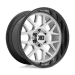 20X10 XD849 Grenade Brushed Milled With Gloss Black Lip Wheel 8X180 (-18MM) New. Price: $372.60.