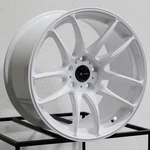 One 18X9.5 Vors TR4 5X100 35 White Wheel Rim 73.1 New. Price: $235.00.