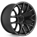 One 18X8.5 3SDM 0.01 5X112 45 Matte Black Wheel Rim 73.1 New. Price: $313.50.