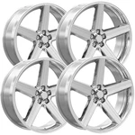 (set Of 4) Performance Replicas PR148 Iroc 17X8 5X4.75" +0MM Chrome Wheels Rims New. Price: $1345.96.