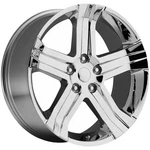 Factory Reproductions FR69 Rt 24X10 5X5.5" +25MM Chrome Wheel Rim 24" Inch New. Price: $610.00.