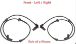 2X Abs Wheel Speed Sensor Front L&r FITS:OEM#2215401417 Mercedes CL550 S350 S550 New. Price: $123.20.