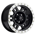 Vision 398 Manx 18X9 5X139.7 Offset Gloss Black Machined Lip (quantity 1) New. Price: $291.97.