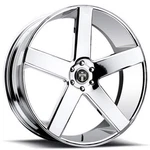 22X8.5 Dub Wheels S115 Baller Chrome Plated Rims 5X114.3 ET+38 (1PC) New. Price: $765.00.