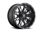 Fuel Off-road Throttle D513 Series Matte Black With Milled Accents Wheel New. Price: $319.99.