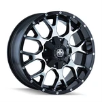 Mayhem Warrior Series Gloss Black Wheels With Machined Face 8015-8978B18 New. Price: $284.99.
