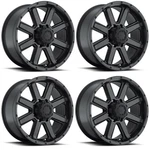 Set 4 16" Ultra 195SB Crusher Satin Black 16X8 Wheels 8X6.5 -06MM Truck Rims New. Price: $938.57.