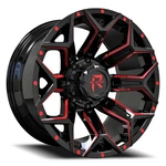 Revenge RV-202 Wheels 20X9 (0, 8X165.1, 125.1) Black Rims Set Of 4 New. Price: $1449.00.