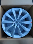 Tesla Model X Wheel 22" Rim Rear 2016 2017 2018 2019 2020 1027247-00-C Oem New. Price: $400.00.