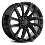 Factory Reproductions Replicas Fr 98 Wheel 22X9 (28, 6X139.7) Black Single Rim New. Price: $320.00.