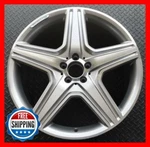Mercedes ML350 ML550 ML63 2010 2011 Amg Oem Wheel 21" Rim 98113 Grey/cnc #r Remanufactured. Price: $382.50.