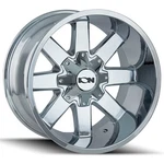 Ion Alloy 141 Rim 20X9 8X165.1 Offset Chrome (quantity 1) New. Price: $446.33.