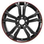 For Volkswagen Jetta 19-20 Alloy Factory Wheel Double 5-SPOKE Dark Charcoal Used. Price: $272.12.