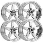(set Of 4) Staggered Vision 571 Sport Star 15X7,15X8 5X4.5" Polished Wheels Rims New. Price: $649.96.