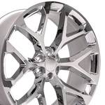 26X10 Oe Wheels CV98B Chrome 6X5.5 (24MM) New. Price: $491.67.