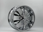 22" Eco Wheels Style 811 22X9.5 Chrome Finish Lug 6X139.7 Et +20 #62 New. Price: $1495.00.