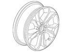 Genuine Honda Wheel Alloy 42700-TLA-A64 New. Price: $464.19.