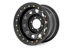 Rough Country D-window Beadlock Style Wheel 15X8 5X4.5 -19MM Black RC158545SL New. Price: $131.86.