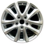 Wheel Rim Mazda CX-3 16 2014-2022 9965D06560 Oem Factory Silver 64961 Remanufactured. Price: $168.00.