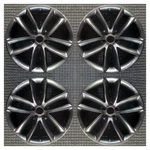 Set 2015-2023 Chrysler Dodge 300 Challenger Charger Charcoal Wheels Rims 2526 Remanufactured. Price: $1508.00.