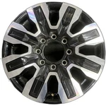 Gmc 20X8.5 Sierra 2500 3500 Denali Black Wheel Oem Rim 2024 Used. Price: $326.97.