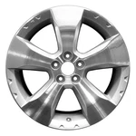 Refurbished 17X7 Machined Silver Wheel Fits 2009-2013 Subaru Forester 560-68781 Remanufactured. Price: $194.96.