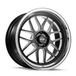 Ridler 611-8865GBMD Gloss Black/milled With Diamond Cut Lip 18X8 New. Price: $290.99.