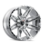 18X9 American Truxx Boom Chrome Wheel 8X170 (-12MM) New. Price: $367.20.