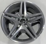 20" X 9.5" Rear Mercedes Benz Class S63 Amg 2008 2009 Oem Wheel Rim 85031 Remanufactured. Price: $245.99.