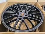 21" Black Porsche Cayenne Panamera Ii Gts Original Wheels Taycan Oem Caps New. Price: $1180.50.