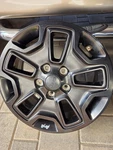 2013-2026 Jeep Gladiator, Wrangler 17" Alloy Wheel Oem 9118B Used. Price: $125.00.