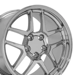 Inch Chrome 5124 Rear Rim Fits C4 & C5 Corvette Camaro Z06 Style 18X10.5 New. Price: $300.75.