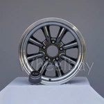 2 Pcs Rota Wheel Rkr 15X8 10 5X114.3 Rhyper Black New. Price: $619.00.