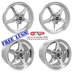 Race Star Drag Pack 17X7/17X10.5 - Ram/lightning 92 Polished New. Price: $1897.49.