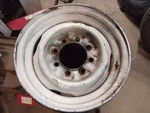 16X6 Steel Wheel Rim, Center Lip From 1989 Ford F250 12529955 Used. Price: $110.38.