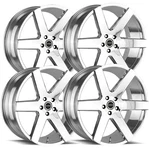 (set Of 4) Strada S60 Coda 22X9.5 5X115 +15MM Chrome Wheels Rims 22" Inch New. Price: $2056.00.