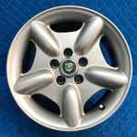 97-06 Jaguar X100 XK8 Xkr Wheel Road Rim Alloy 17X8 5 Spoke Silver 17" Used. Price: $100.10.