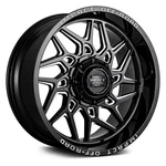Impact Off-road 829 Wheel 20X10 (-12, 6X139.7, 106.1) Black Single Rim New. Price: $305.25.
